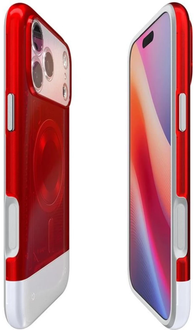 Θήκη iPhone 17 Pro Spigen Classic C1 MagFit Ανθεκτική Σκληρή με MagSafe - Ruby (ACS10359)