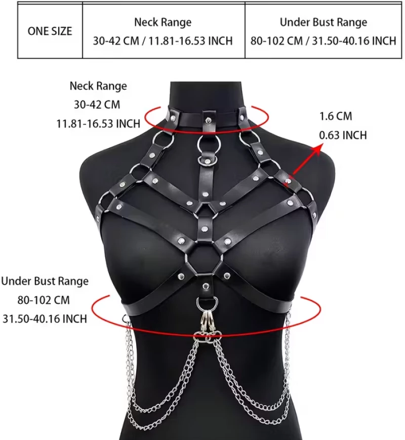 Ρυθμιζόμενο Harness Idith Μαύρο