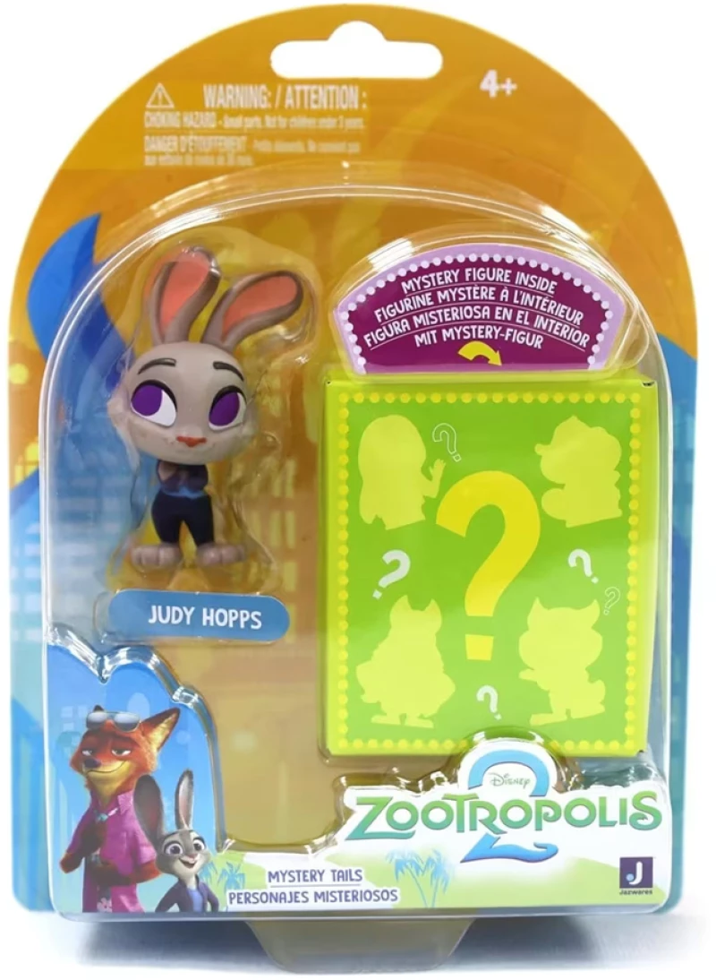 ZOOTOPIA SEMI-BLIND ΣΕΤ ΦΙΓΟΥΡΕΣ 2τμχ. 5εκ. - JUDY HOPPS (#JWZ00059)
