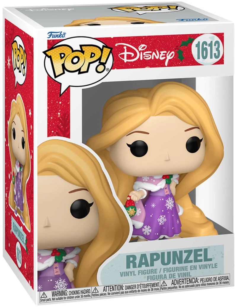 FUNKO POP! DISNEY: PRINCESS HOLIDAY - RAPUNZEL ΦΙΓΟΥΡΑ ΒΙΝΥΛΙΟΥ 1613 (#105224)