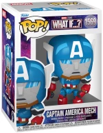 FUNKO POP! MARVEL: WHAT IF...? - CAPTAIN AMERICA MECH BOBBLE-HEAD ΦΙΓΟΥΡΑ ΒΙΝΥΛΙΟΥ 1569 (#106363)