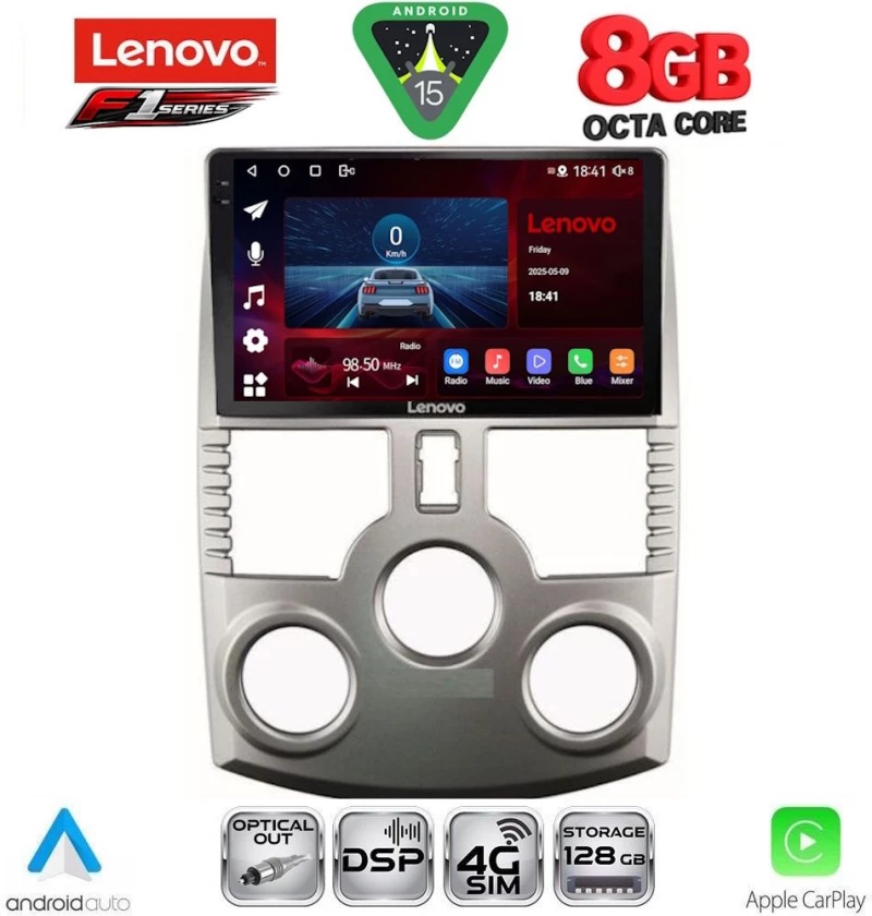 LENOVO SSR 10126_CPA (9inc) MULTIMEDIA TABLET for DAIHATSU TERIOS mod. 2006-2017