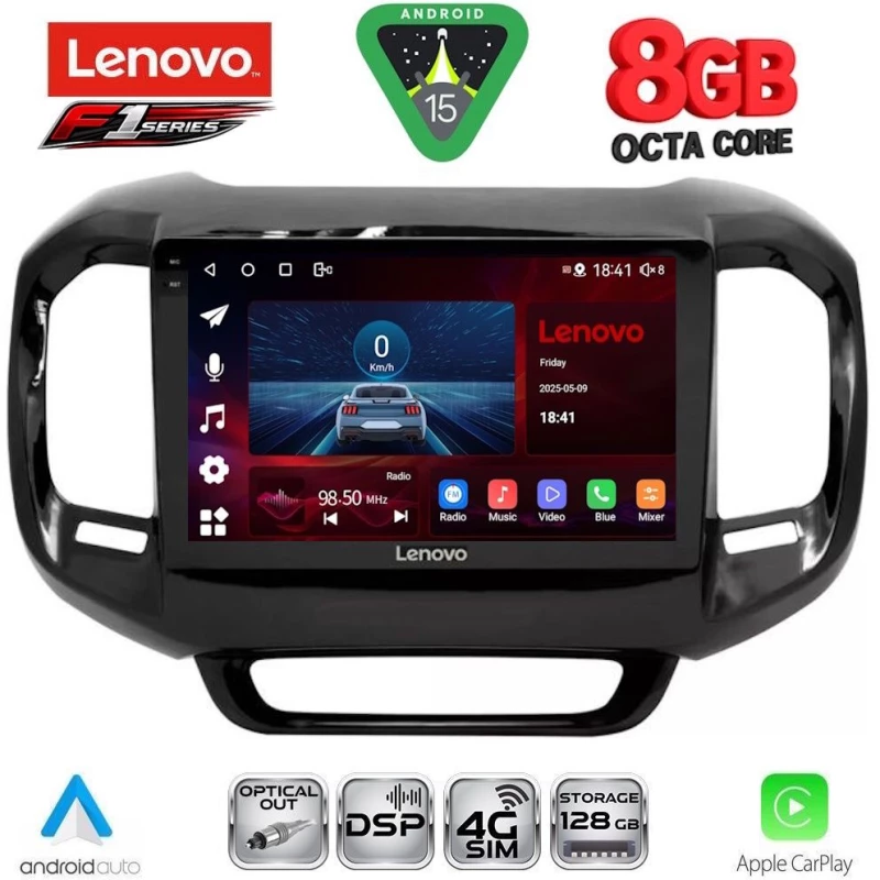 LENOVO SSR 10127_CPA (9inc) MULTIMEDIA TABLET for FIAT TORO mod. 2017-2026