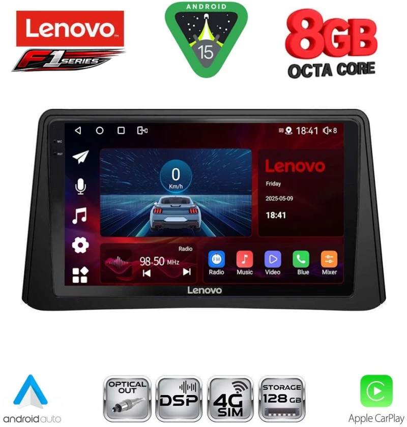 LENOVO SSR 10496_CPA (9inc) MULTIMEDIA TABLET for OPEL MOKKA mod. 2012-2015
