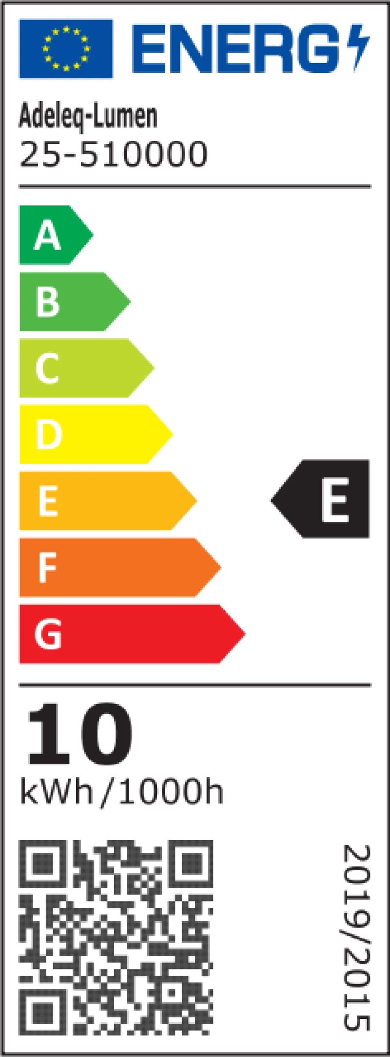 Adeleq Σποτ Ράγας LED 4 Γραμμών Ρυθμιζόμενο 10-70 Μοιρών 10W 230V 3000K Λευκό 25-510000