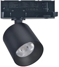 Adeleq Σποτ Ράγας 4 Γραμμών LED 20W Ντιμαριζόμενο 230V 3000K 38 Μοιρών Μαύρο 25-4200019