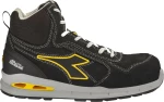 Αντιστατικά Μποτάκια Ασφαλείας Μαύρα - Diadora Run A Box Mid S3S FO SR ESD Black