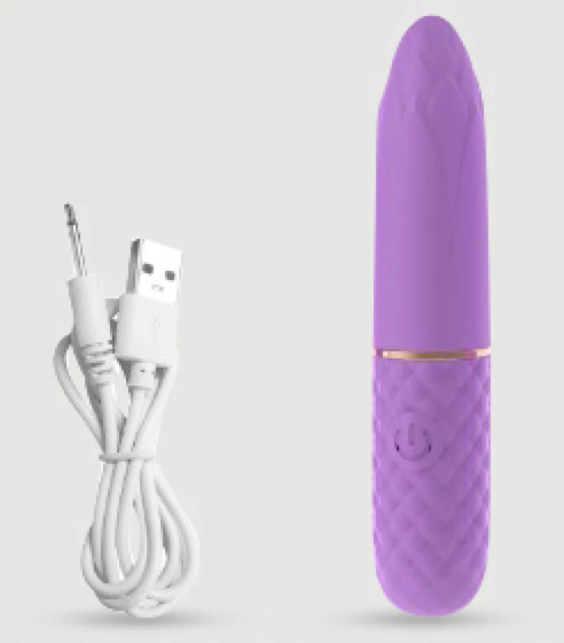 Bullet Δονητής Σιλικόνης Sexopolis Ryker Rechargeable Silicone Bullet Vibrator - Μωβ
