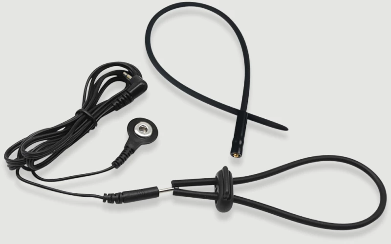 Sound Ουρήθρας Σιλικόνης 350 x 4 mm Silicone Urethral Sound - Μαύρο
