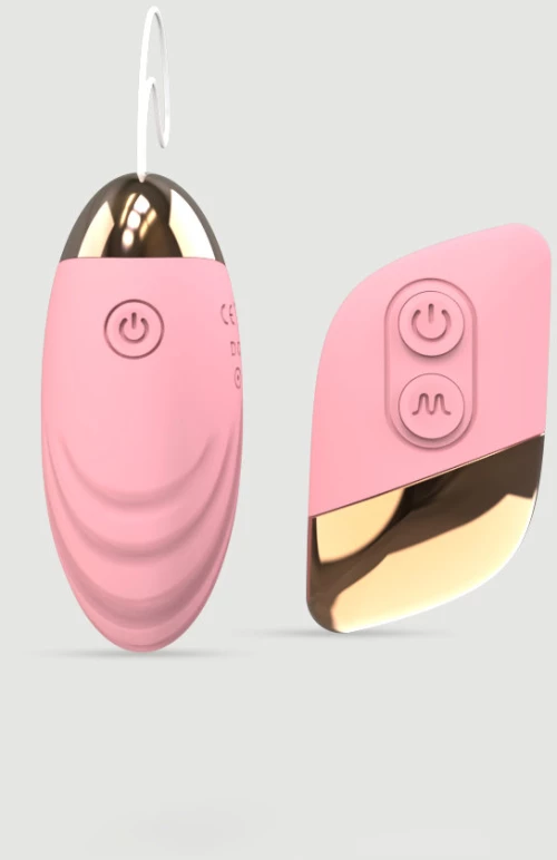 Ασύρματος Δονητής Σιλικόνης με Ραβδώσεις Wonderful Remote Controlled Silicone Ribbed Vibrator - Ροζ