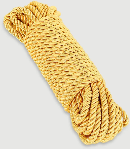 Σχοινί Δεσίματος Bondage Rope 10 m – Χρυσό