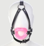 O Ring Gag Με Χείλη Σιλικόνης & Λουρί Σιαγώνας O Ring Gag With Silicone Lips & Jaw Strap - Ροζ