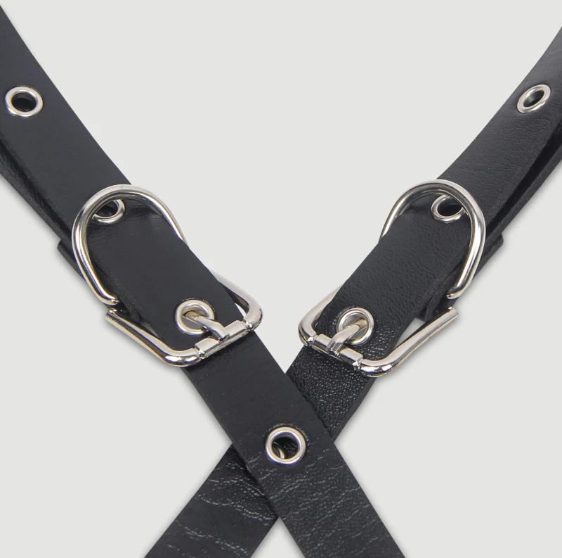Γυναικείο Harness Collar Belt Woman's Harness - Μαύρο