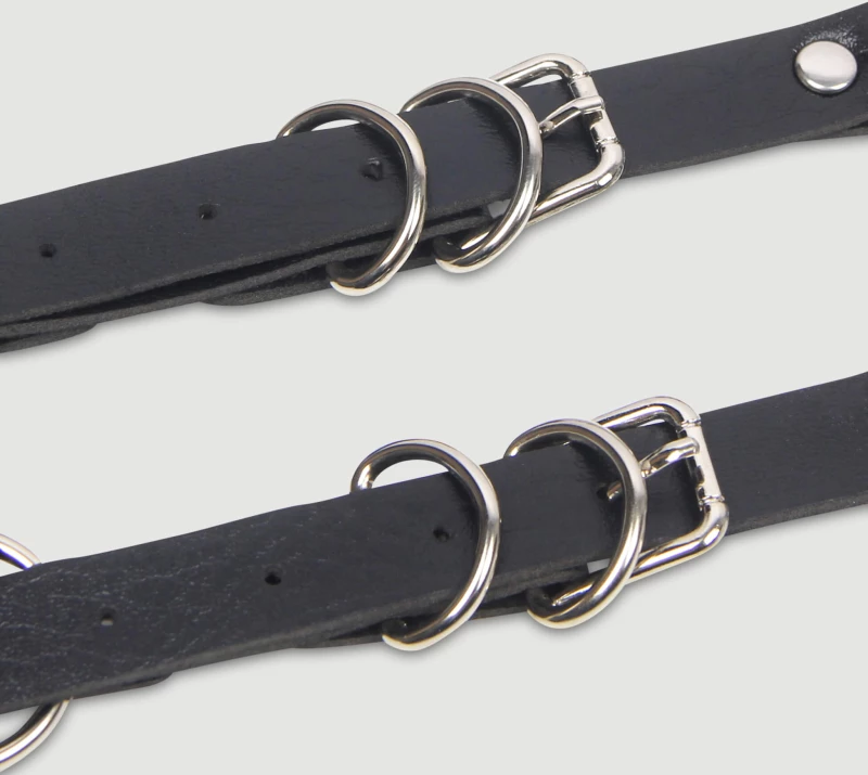 Γυναικείο Harness Collar Belt Woman's Harness - Μαύρο