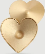 Καλύμματα Θηλών Σε Σχήμα Καρδιάς Sensual Heart Shaped Nipple Covers – Χρυσά