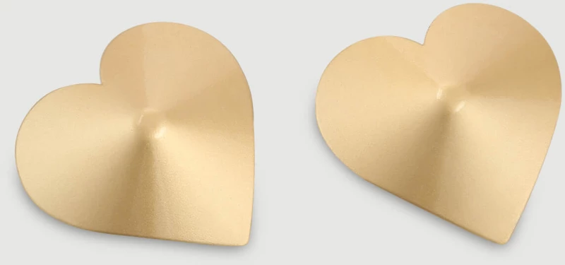 Καλύμματα Θηλών Σε Σχήμα Καρδιάς Sensual Heart Shaped Nipple Covers – Χρυσά