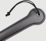 Δερμάτινο Paddle Με Χάραξη BITCH Domme Series Leather Paddle With BITCH Cutout – Μαύρο