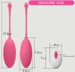Ασύρματος Δονητής Σιλικόνης Sexopolis My Remote Play Silicone Remote Controlled Bullet VIbrator - Ροζ