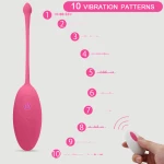 Ασύρματος Δονητής Σιλικόνης Sexopolis My Remote Play Silicone Remote Controlled Bullet VIbrator - Ροζ