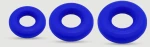 Δαχτυλίδι Πέους Από Εύκαμπτη Σιλικόνη Highway Rush Liquid Silicone Flexible Cock Ring Large 61 mm - Μπλε