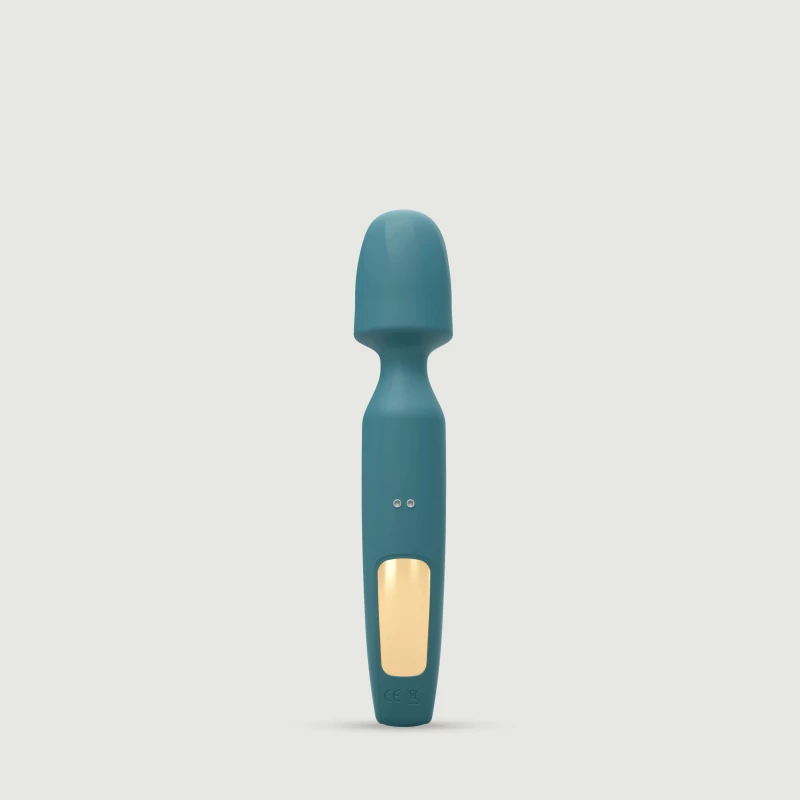 Δονητής Μασάζ 3 σε 1 R-Evolution Premium Silicone 3 in 1 Massage Vibrating Wand - Πράσινος