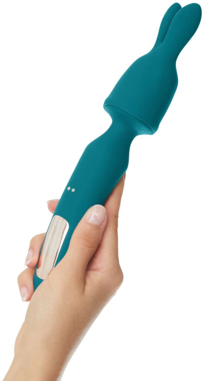 Δονητής Μασάζ 3 σε 1 R-Evolution Premium Silicone 3 in 1 Massage Vibrating Wand - Πράσινος