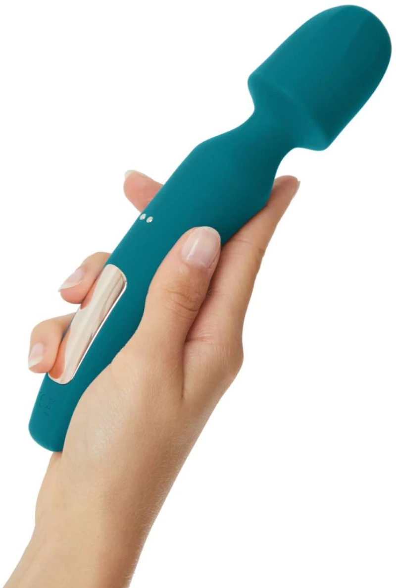 Δονητής Μασάζ 3 σε 1 R-Evolution Premium Silicone 3 in 1 Massage Vibrating Wand - Πράσινος