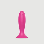 Πρωκτική Σφήνα Σιλικόνης με Βεντούζα Godebuster Small Silicone Anal Dildo with Suction Cup - Ροζ