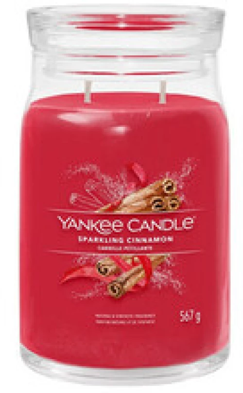 Yankee Candle-Sparkling Cinnamon Signature Candle-368.0g