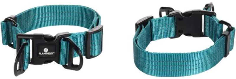 Flamingo Κολάρο Σκύλου Collar Zorba Turquoise XL 55-75cm x 38mm