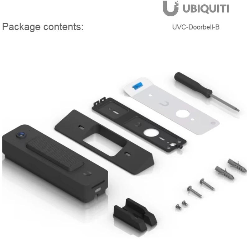 Ubiquiti UVC-Doorbell-Lite-B, UniFi Protect Doorbell Lite Μαύρο