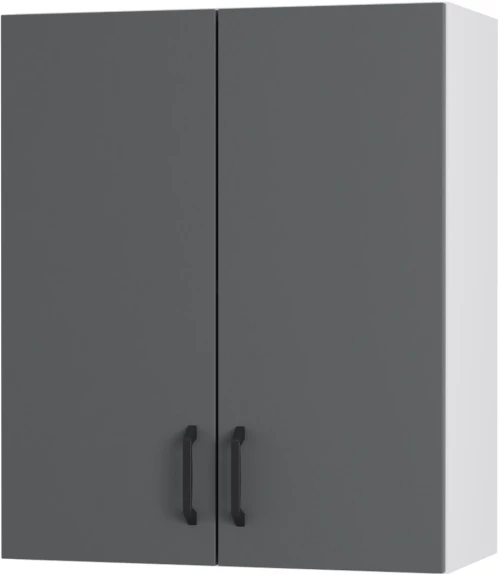 Modest Πάνω Ντουλάπι Ανθρακί 60x32x72εκ