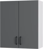 Modest Πάνω Ντουλάπι Ανθρακί 60x32x72εκ