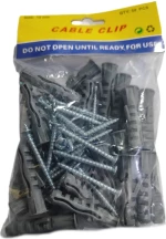 Σετ Βύσματα (Ούπα) και βίδες 50 τεμάχια  12Χ50mm  oem
