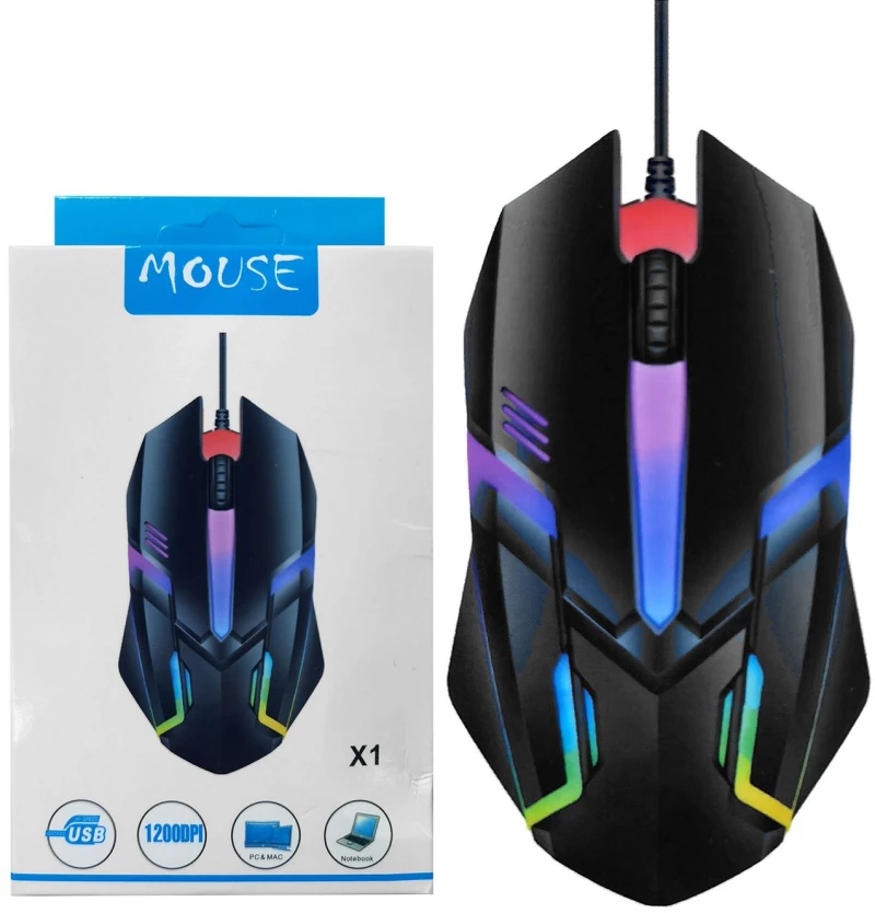 Ποντίκι Gaming Ενσύρματο RGB  JustNote 10972