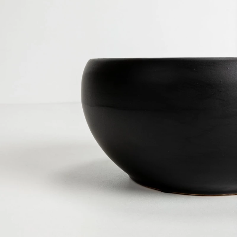 LIBERTA ONYX ΚΑΣΠΩ ΣΕΤ 3ΤΜΧ 43x43x18cm ΚΕΡΑΜΙΚΟ ΜΑΥΡΟ