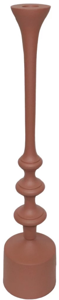 LIBERTA SIDIA ΚΗΡΟΠΗΓΙΟ 9.5x9.5x47.5cm ΑΛΟΥΜΙΝΙΟ TERRACOTTA