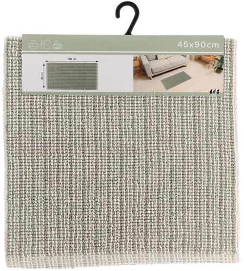 xαλάκι μπάνιου  GREEN STRIPES   45x90cm
