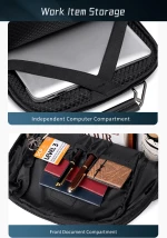 ARCTIC HUNTER τσάντα πλάτης B00915 με θήκη laptop 15.6", USB, 20L, μαύρη