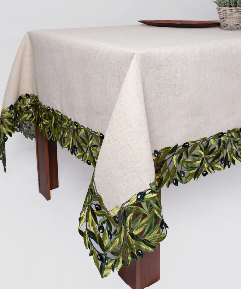 Τραπεζομάντηλο 2353 (160cm x 210cm) μαύρη ελιά
