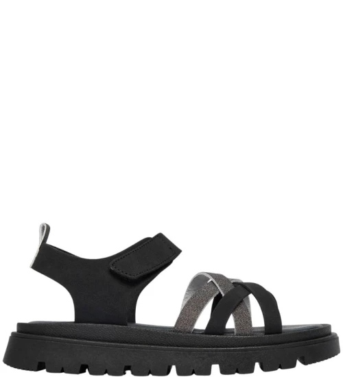 Primigi δερμάτινα πέδιλα 1438233 Black
