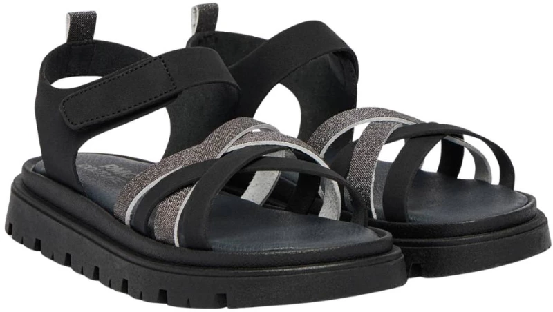Primigi δερμάτινα πέδιλα 1438233 Black