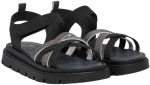 Primigi δερμάτινα πέδιλα 1438233 Black