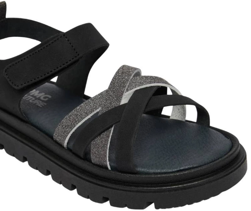 Primigi δερμάτινα πέδιλα 1438233 Black