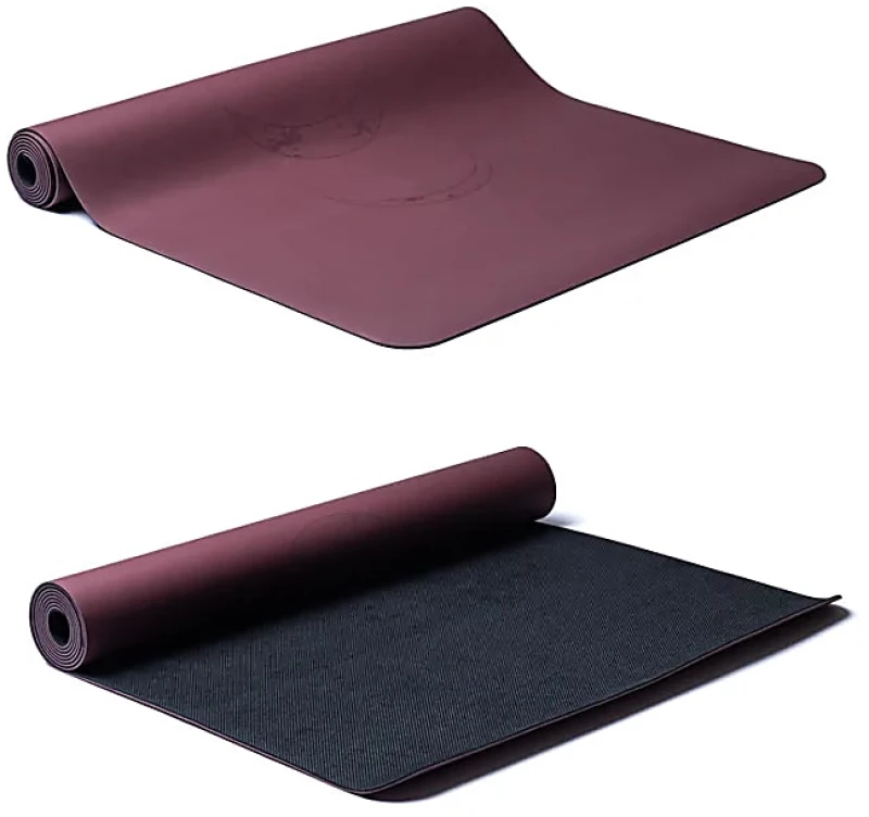 Στρώμα Γιόγκα Pro Yoga Mat Celestial Moon Burgundy 183cm με Ιμάντα Μεταφοράς