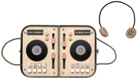 Βαλιτσάκι με ξύλινη κονσόλα DJ και ακουστικά - Jabadabado