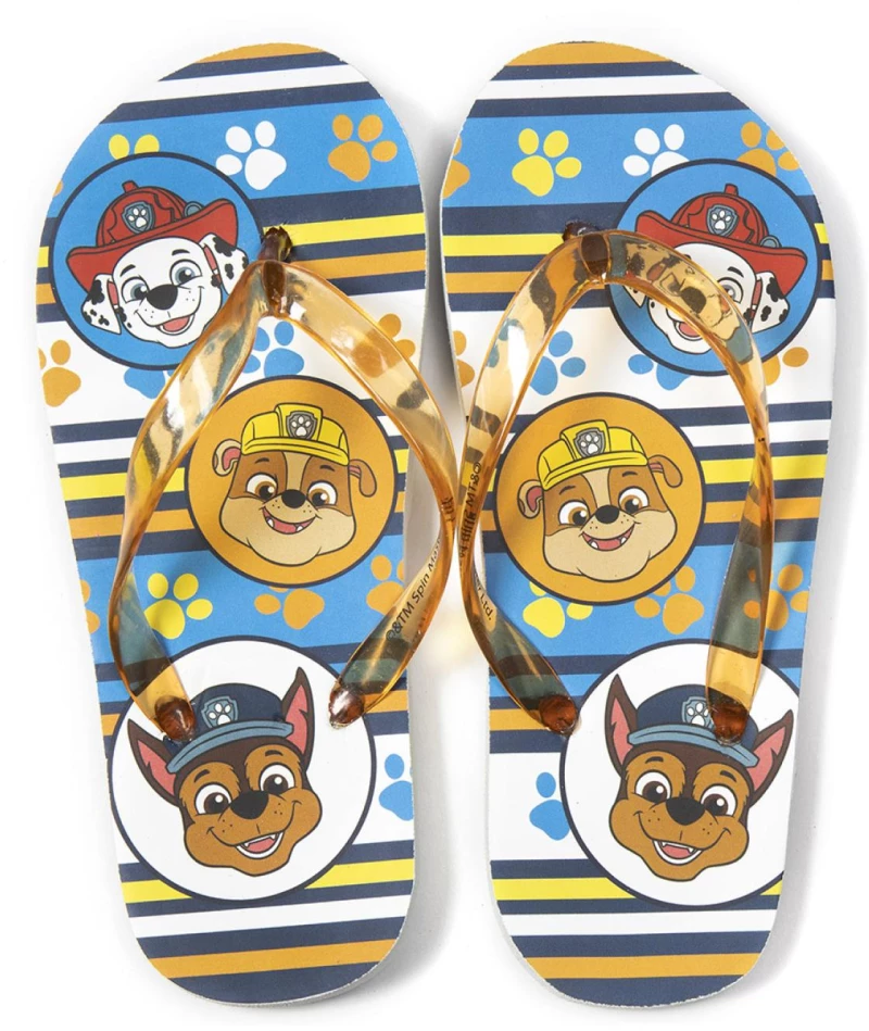 Σαγιονάρες flip flop αγόρι "Paw patrol" κίτρινες