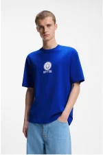 T-SHIRT HUGO Nunarix 4117-66308357, Χρώμα ROYAL