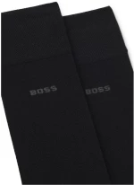 Κάλτσες BOSS 2P RS Bamboo 4135-66323266, Χρώμα BLACK