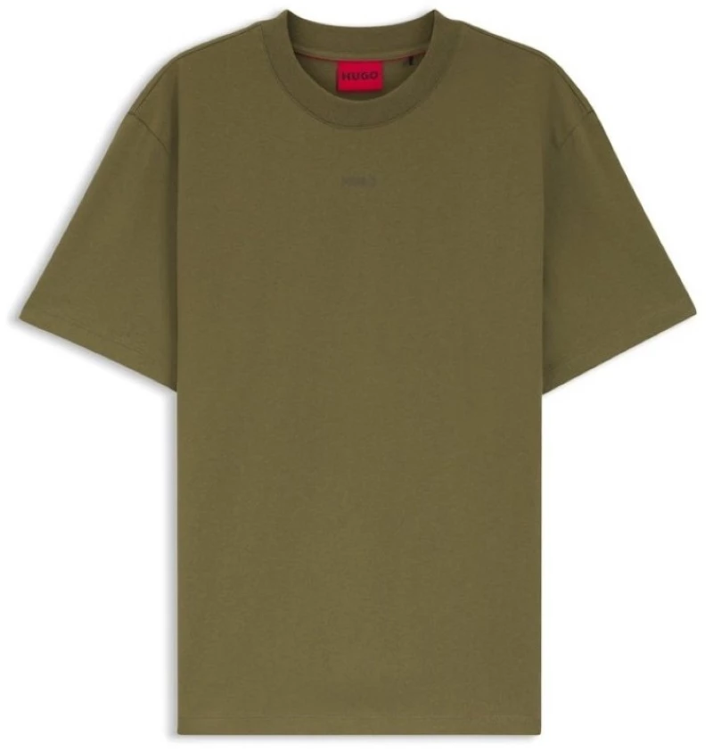 T-SHIRT HUGO Dapolino 4142-66323314, Χρώμα OLIVE
